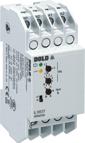 Dold&Söhne Frequenzrelais /500, 1-300HZ,AC230V IL9837.11 #0056556