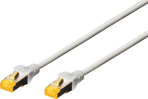 DIGITUS Patchkabel Cat6A ISO S/FTP 0,25m gr LSOH AWG26 DK-1644-A-0025