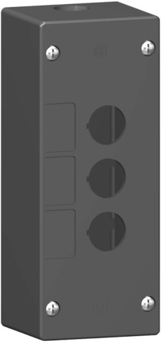 Schneider Electric leere Kontrollstation 3 Ausschnitte XALG03