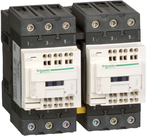 Schneider Electric Wendeschützkombination 18,5kW/400V/AC3 LC2D40A3FE7