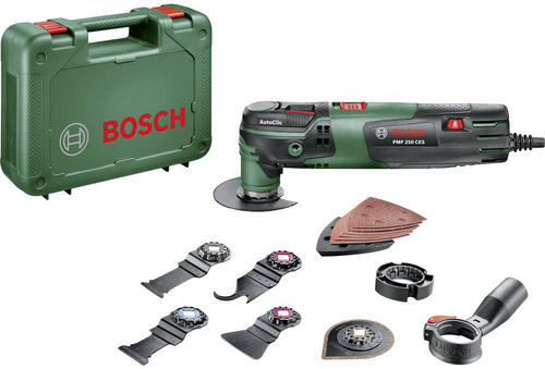 Bosch Power Tools Multifunktionswerkzeug PMF 250 CES Set 0603102101