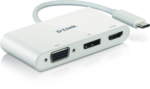 DLink Deutschland Video Adapter USB-C 3-Port DUB-V310