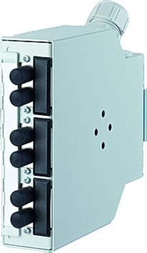 Metz Connect LWL-Spleißverteiler 3xSC/ST-D Adapter OpDAT REGplus 3SCSTD