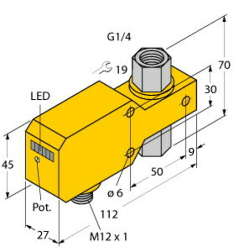 Turck Inline-Sensor FCI-D06CTP-ARX-H1140