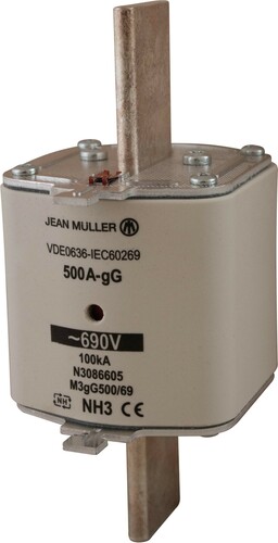 Müller NH-Sicherung M3GG/400/690 3-400A-GL-690