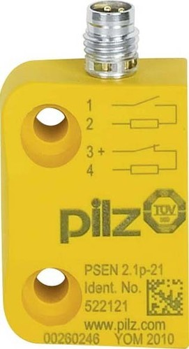 Pilz Sicherheitssensor 8mm/LED/1swit./1unit PSEN 2.1p-21 #522121