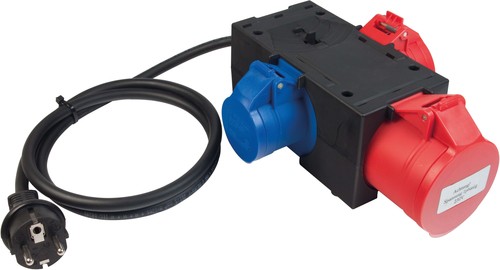 Benning Prüfadapter CEE 3-fach 044147