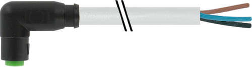 Murrelektronik M8 Buchse gewinkelt m.frei. Leitungsende 7000-08241-2301000