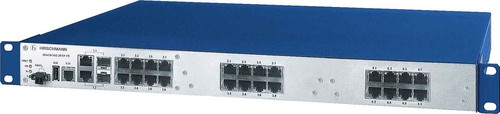 Hirschmann INET Gigabit Ethernet Switch ohne red. Netzteil MACH104-20TX-F