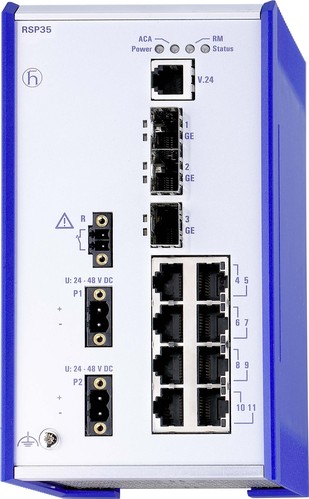 Hirschmann INET Fast Ethernet RSP Switch 11 Port, RJ45+SFP RSP20-1100#942053001