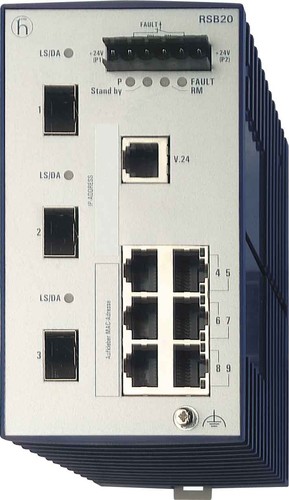 Hirschmann INET Ind.Ethernet Switch RSB20-0900ZZZ6SAABHH