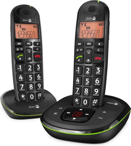 doro DECT-Telefon schnurlos doroPhoneEasy105wrDu