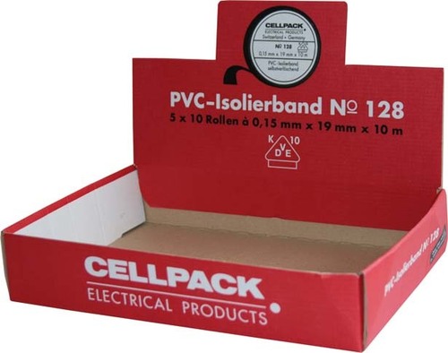 Cellpack Thekenaufsteller m.Iso-Band No.128 No.128 Aufsteller