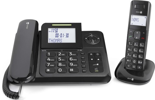 doro Großtastentelefon mit AB schnurgebunden doroComfort4005Combo