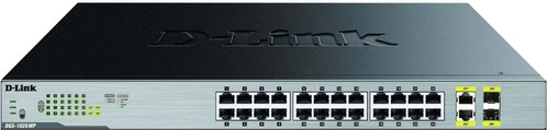 DLink Deutschland 26-Port Gigabit Switch Layer2 PoE DGS-1026MP