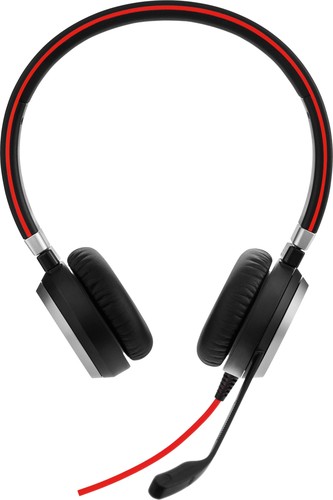 GN Audio Headset beidohrig schnurgebunden JabraEvolve40MSDuo