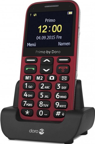 doro GSM-Mobiltelefon rot Doro Primo 366 rt