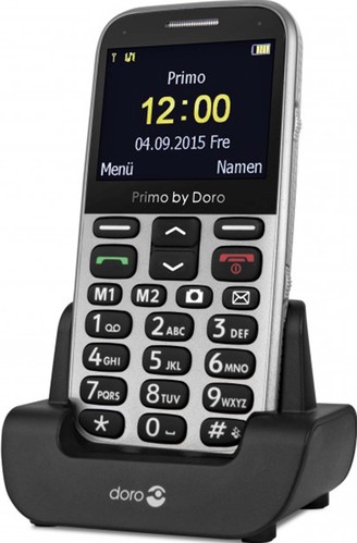 doro GSM-Mobiltelefon silber Doro Primo 366 si