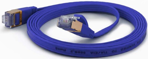 Wantec FTP-Patchkabel Cat.6A bl 0,2m RJ45 1,6x6,5mm 7016 bl 0,2m