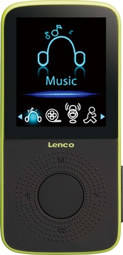 LENCO MP4-Player m.Schrittzähler 4GB Podo-153 lime