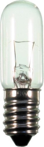 Scharnberger+Hasenbein Röhrenlampe 16x54 mm E14 2 4V 15W rot 25822