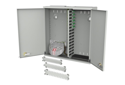 Metz Connect OpDAT Wandverteiler M6xLC-Q APC OS2 1503397A06-C