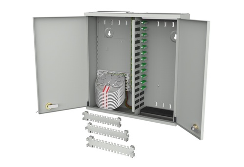 Metz Connect OpDAT Wandverteiler M12xLC-Q APC OS2 1503397A12-C