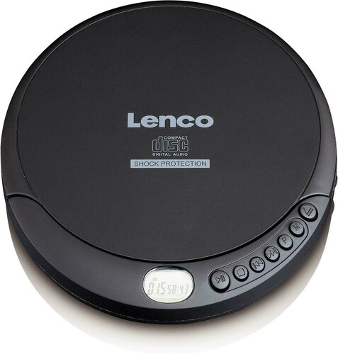 LENCO CD-Player/Hörbuchfunktion portable CD-200BK sw