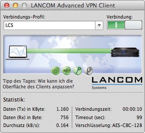 LANCOM Systems Firmenzugang verschlüsselt 61606