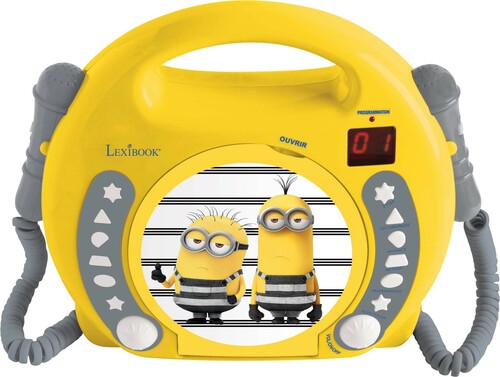 Lexibook Kinder Karaoke CD-Player RCDK100DESMINIONS