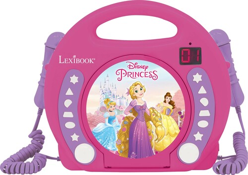 Lexibook Kinder Karaoke CD-Player RCDK100DPDISNEYPRINC