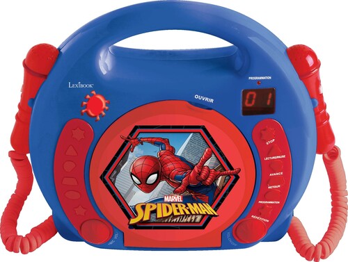 Lexibook Kinder Karaoke CD-Player RCDK100SPSPIDERMAN