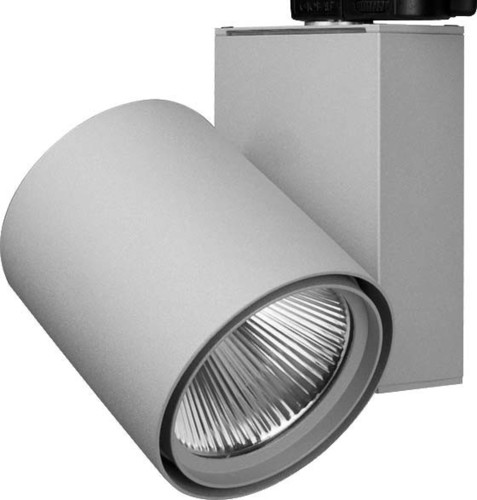 LTS Licht&Leuchten LED-Stromschienenstrahler silber 25Gr JETT 103.25.2/F si