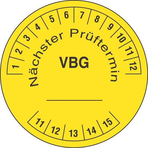 Panduit Prüfplakette PLD-VBG