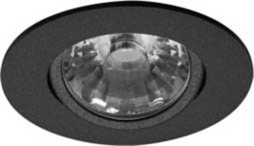 LTS Licht&Leuchten LED-Einbaustrahler 2700K, DALI, schwarz VTRXS12.052760DALIsw