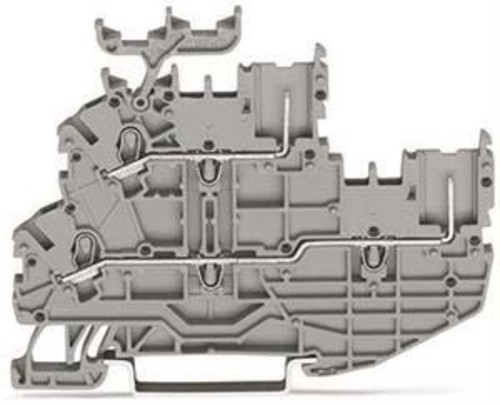 WAGO GmbH & Co. KG Doppelstock-Basisklemme L/L 1-Leiter/1-Pin 2020-2231