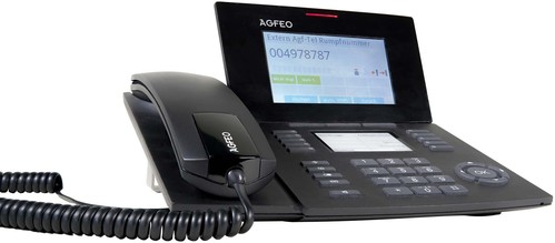 Agfeo IP-Systemtelefon schwarz ST 56 IP SENSfon sw