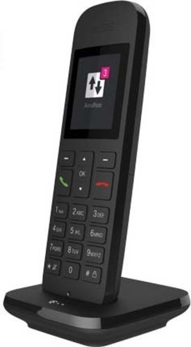 Telekom Deutschland IP Telefon schwarz Speedphone 12 sw