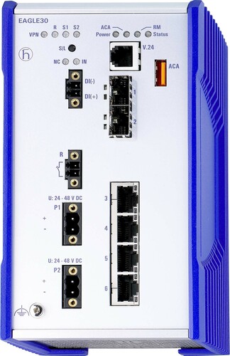 Hirschmann INET Industrial Firewall VPN Router EAGLE EAGLE30-4TX/SFP-EEC