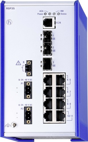 Hirschmann INET Ind.Ethernet Switch 11 Port, managed RSP20-8TX/3SFP-2A