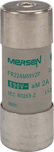 Mersen Sicherungseinsatz zylindr. aM 22x58 1A FR22AM69V1P