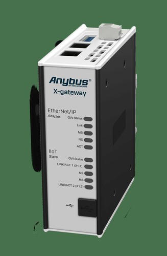 HMS Industrial Anybus X-gateway Ethernet/IP Slave AB7554