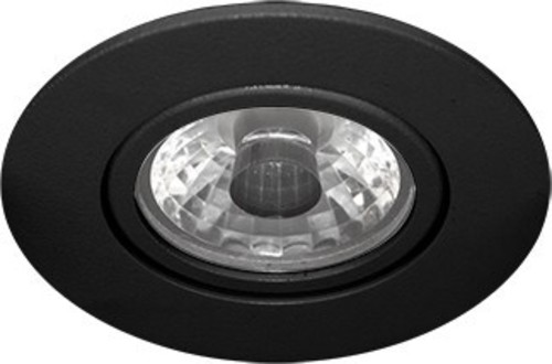 LTS Licht&Leuchten LED-Einbaustrahler schwarz 2700K VTRXS 12.0527.25D sw