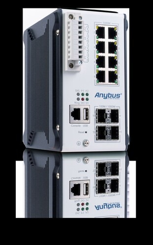 HMS Industrial Anybus Managed switch industrial L3 AWB5011