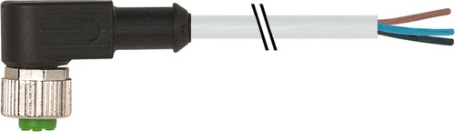 Murrelektronik M12-Buchse gewinkelt m.frei. Leitungsende 7000-12341-2142000