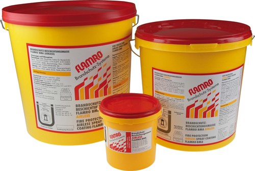 FLAMRO Brandschutz BMA Airless Beschichtungsmasse 20500 5,0kg