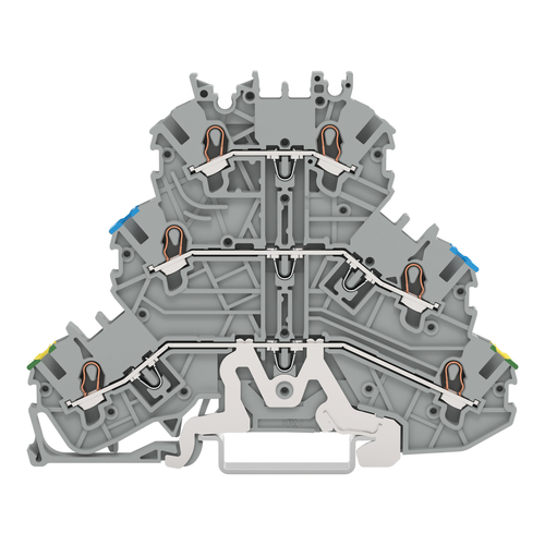 WAGO GmbH & Co. KG Dreistockklemme 1mm²,gr 2000-3217