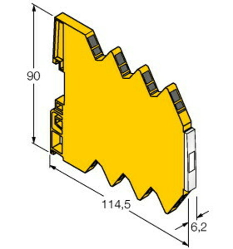 Turck Analogsignaltrenner 2-kanalig IMS-AI-DLI-22-DLI/L