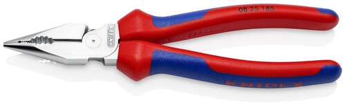 Knipex-Werk Spitzkombizange mit 2K-Griffen 08 25 185