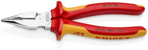 Knipex-Werk Spitzkombizange VDE geprüft 08 26 185